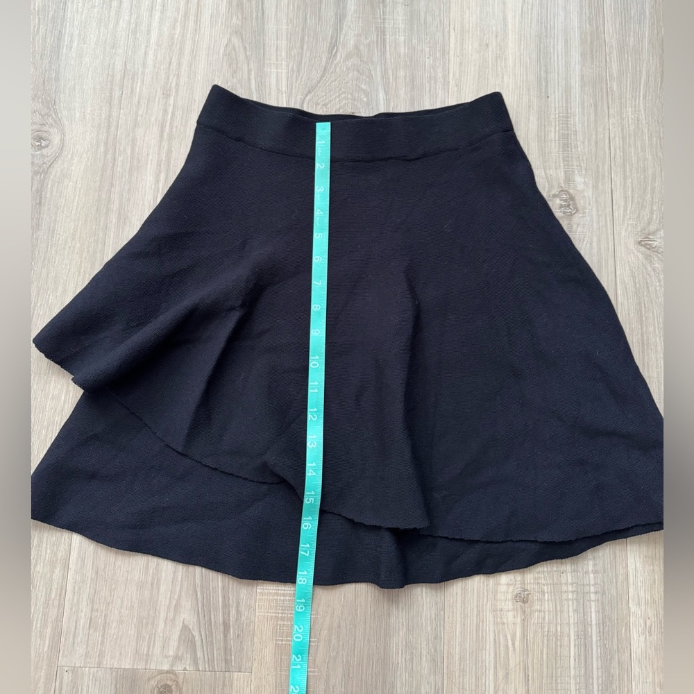 Zara Black Layered Skater Skirt - Picture 5 of 5
